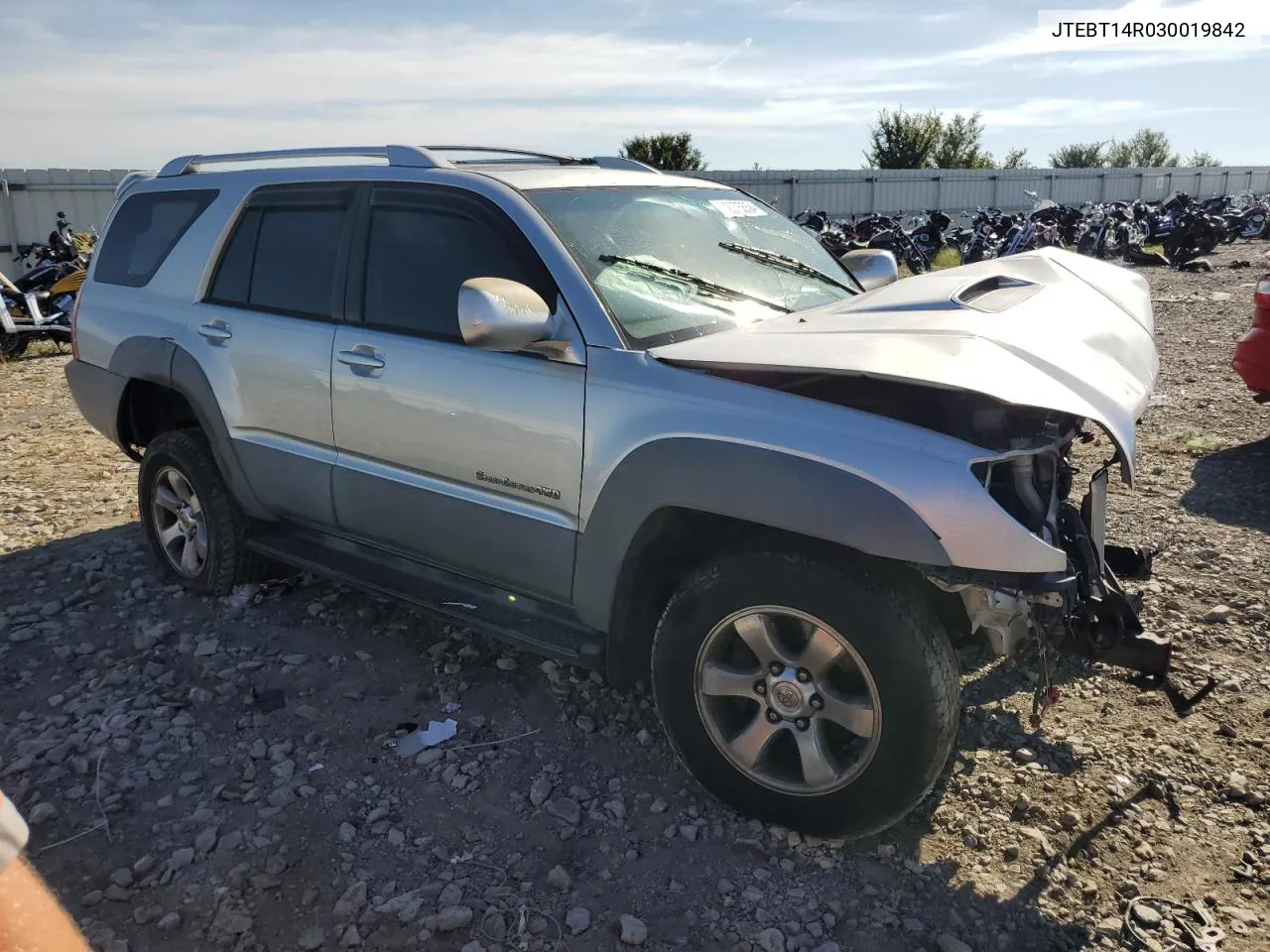 2003 Toyota 4Runner Sr5 VIN: JTEBT14R030019842 Lot: 72275554