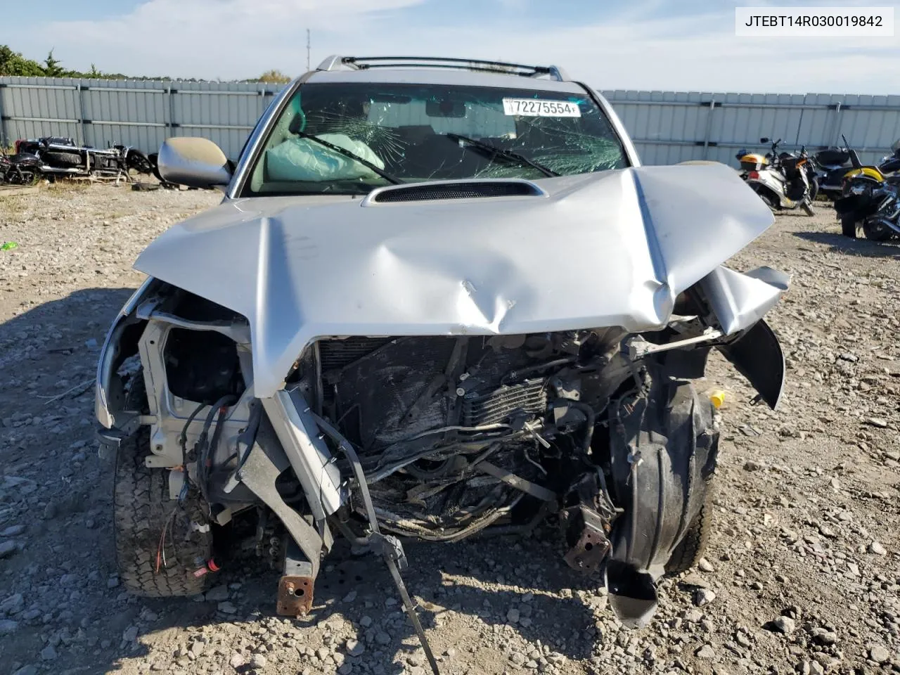 2003 Toyota 4Runner Sr5 VIN: JTEBT14R030019842 Lot: 72275554