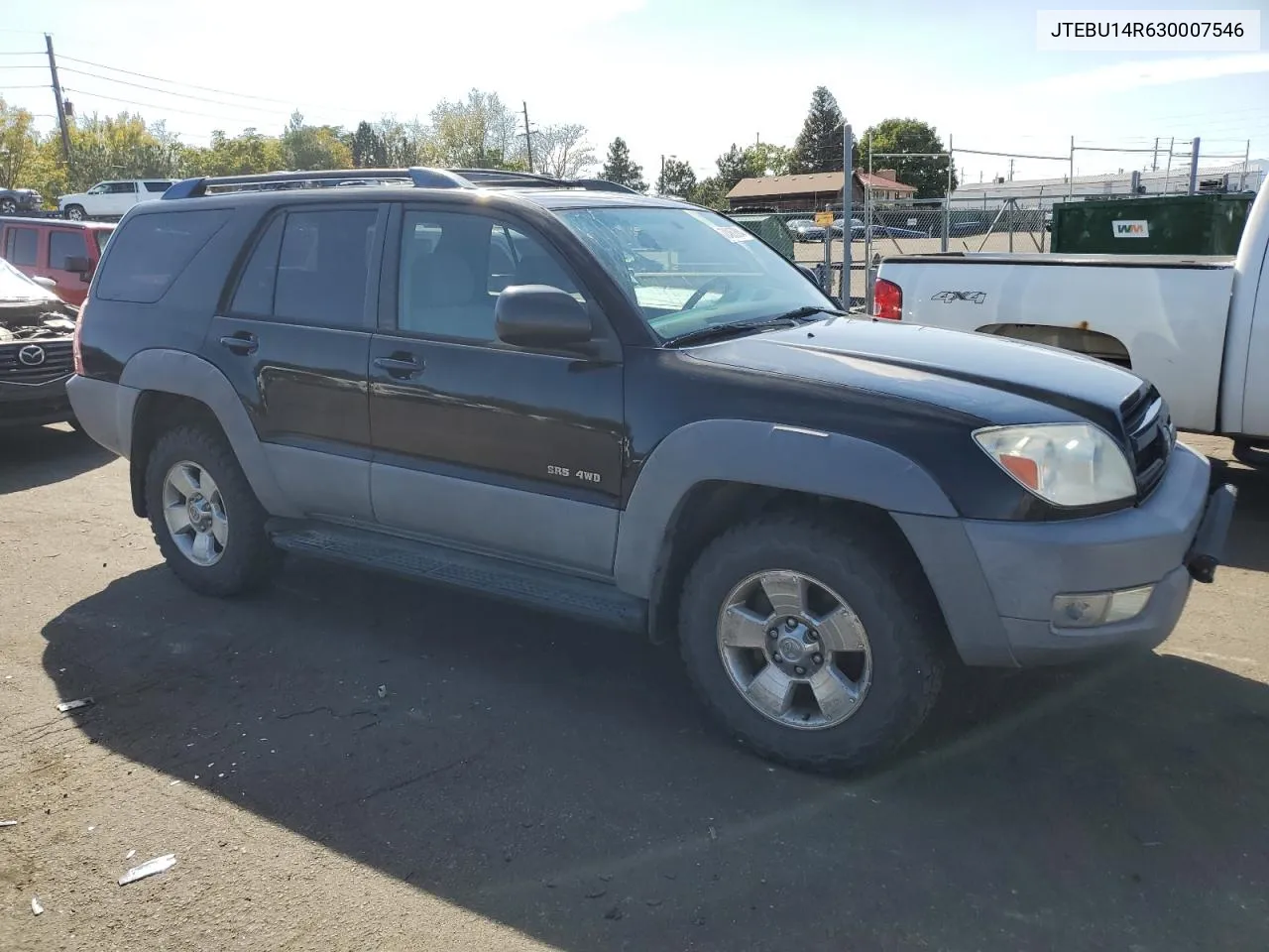 2003 Toyota 4Runner Sr5 VIN: JTEBU14R630007546 Lot: 72460884