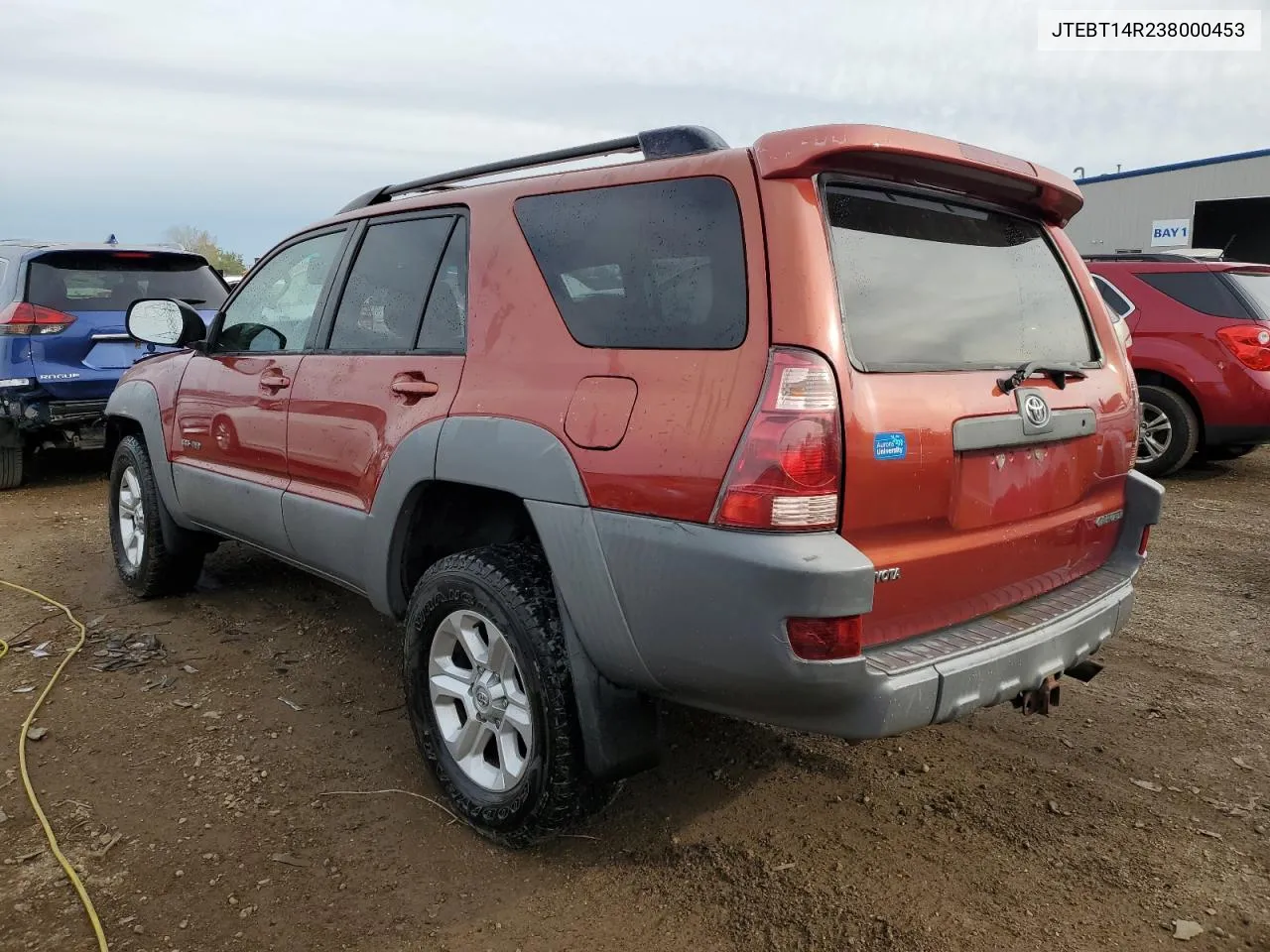 2003 Toyota 4Runner Sr5 VIN: JTEBT14R238000453 Lot: 72551734