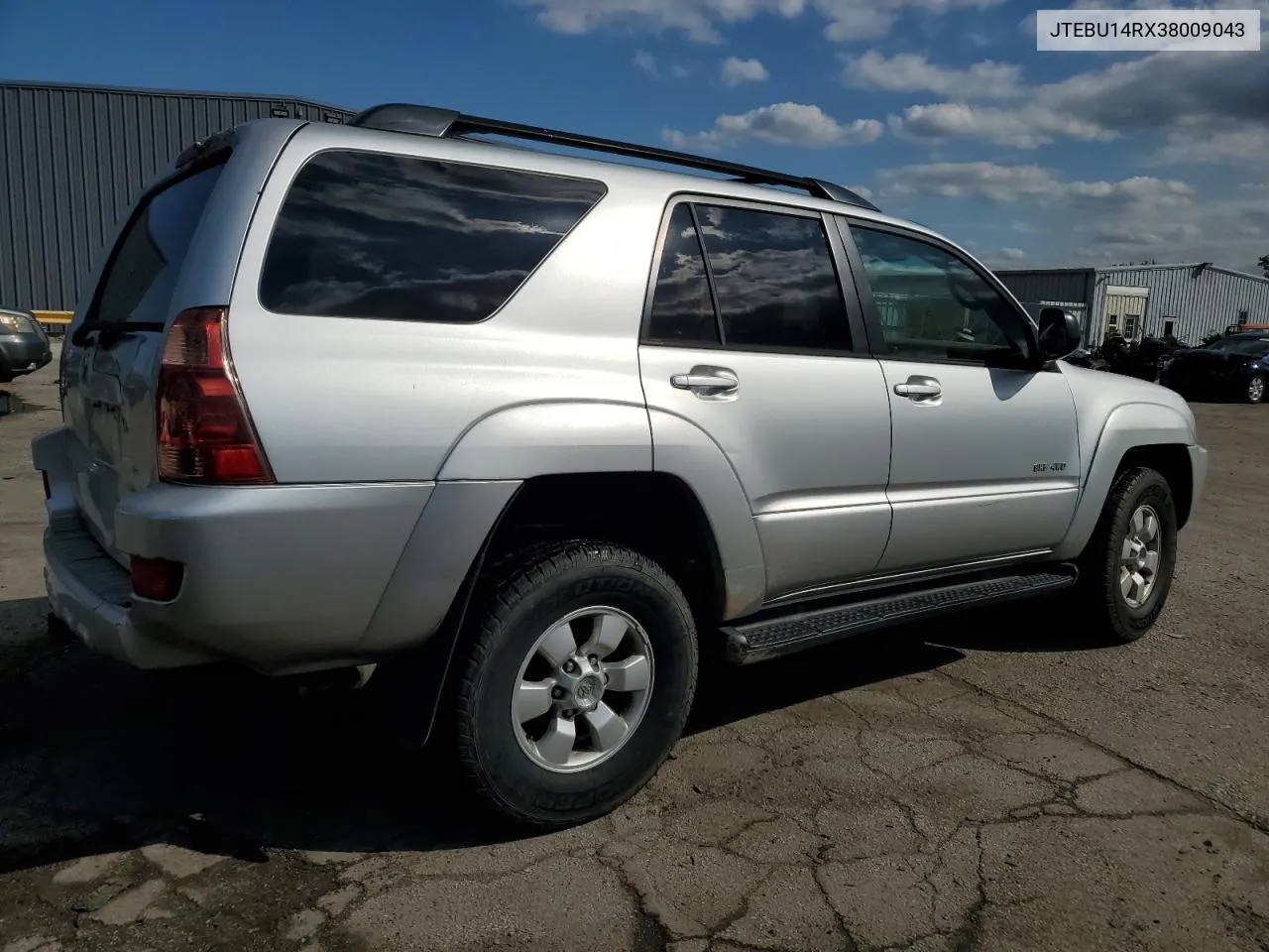 2003 Toyota 4Runner Sr5 VIN: JTEBU14RX38009043 Lot: 72796324