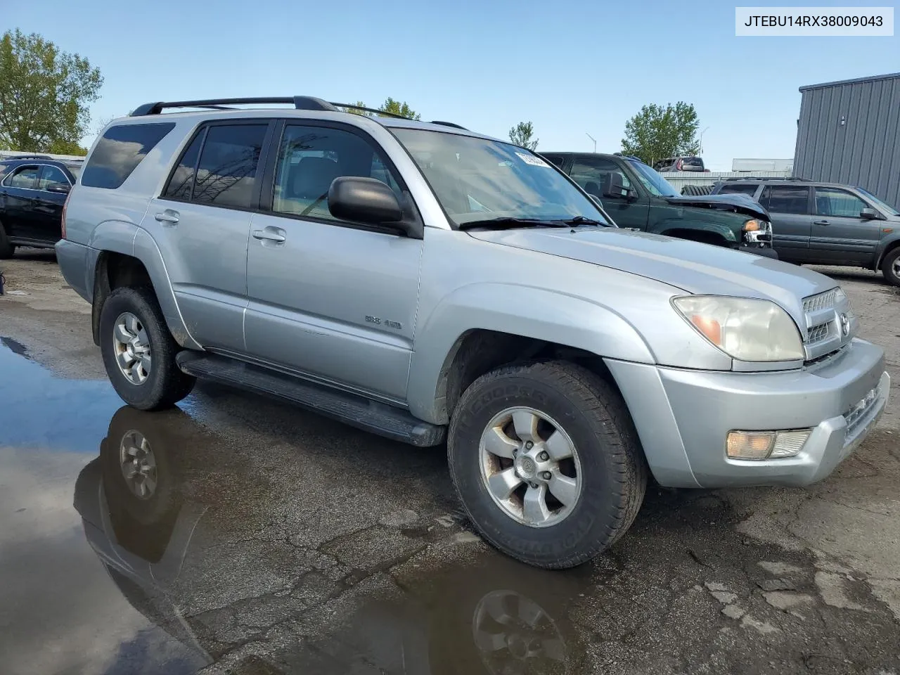 2003 Toyota 4Runner Sr5 VIN: JTEBU14RX38009043 Lot: 72796324