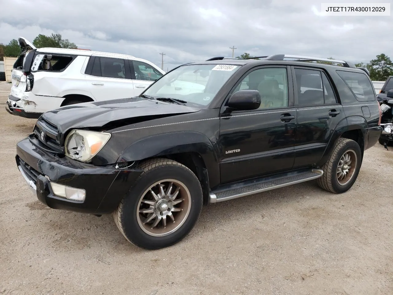 2003 Toyota 4Runner Limited VIN: JTEZT17R430012029 Lot: 72931884