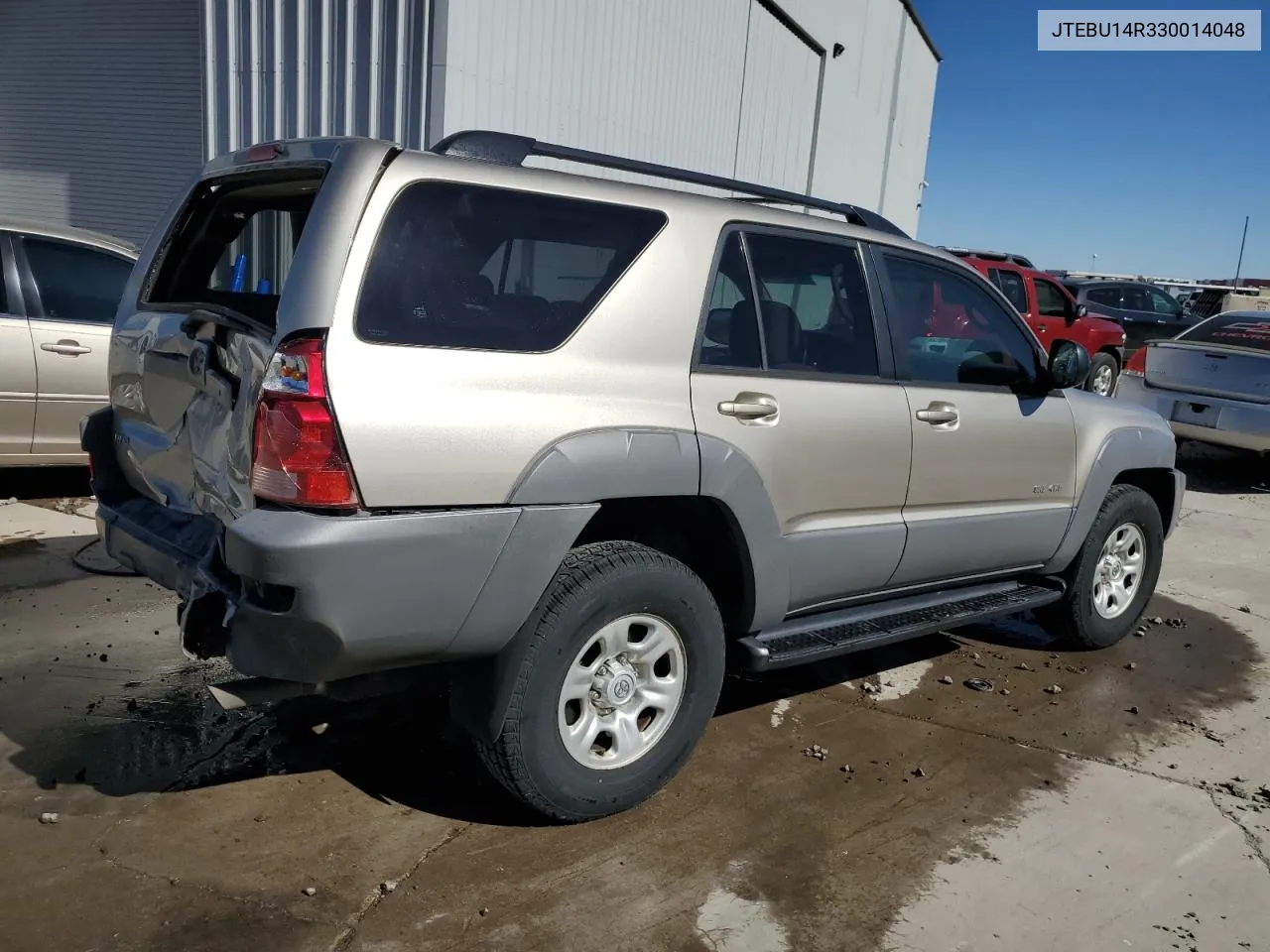 2003 Toyota 4Runner Sr5 VIN: JTEBU14R330014048 Lot: 73139234