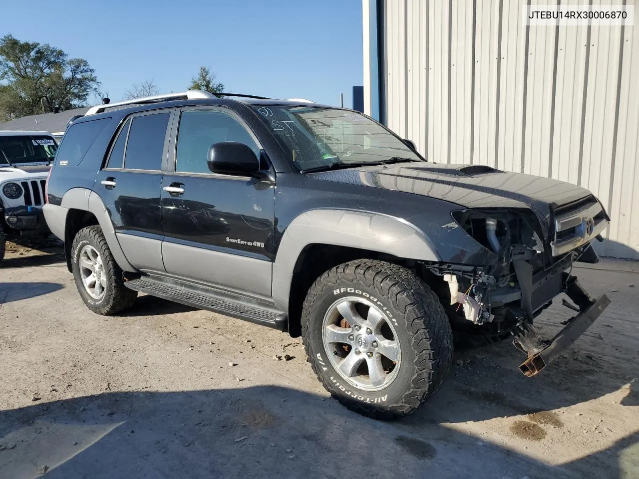 2003 Toyota 4Runner Sr5 VIN: JTEBU14RX30006870 Lot: 73195344