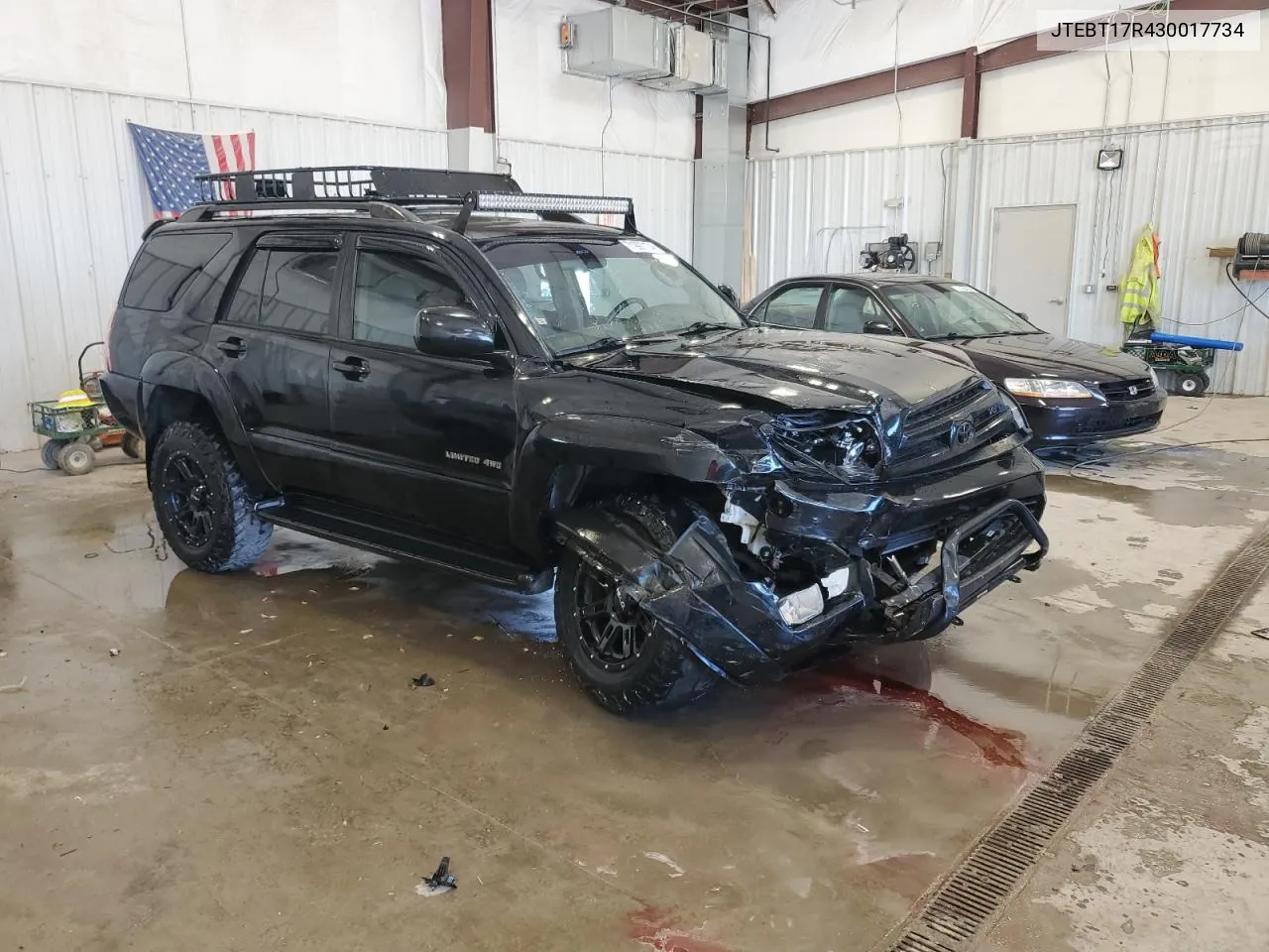 JTEBT17R430017734 2003 Toyota 4Runner Limited