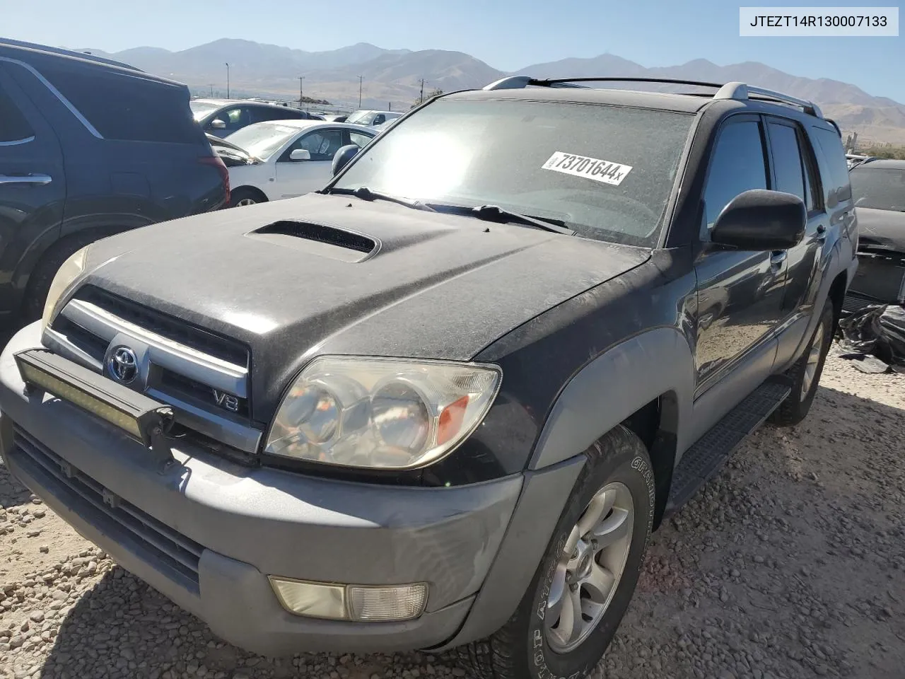 2003 Toyota 4Runner Sr5 VIN: JTEZT14R130007133 Lot: 73701644