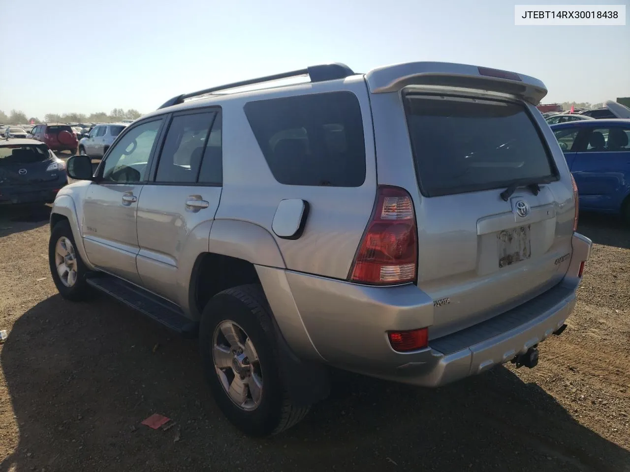 2003 Toyota 4Runner Sr5 VIN: JTEBT14RX30018438 Lot: 73774894