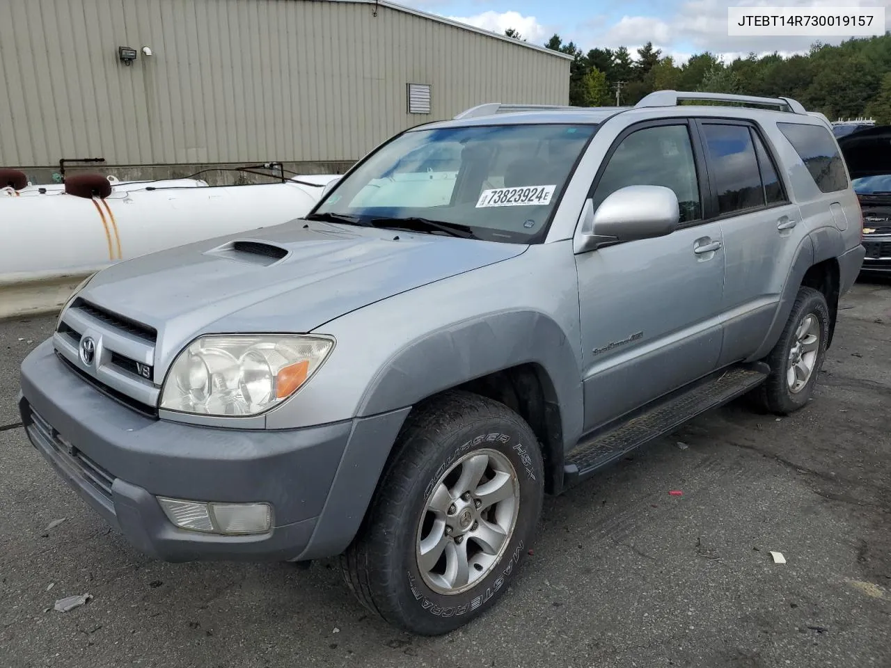 2003 Toyota 4Runner Sr5 VIN: JTEBT14R730019157 Lot: 73823924