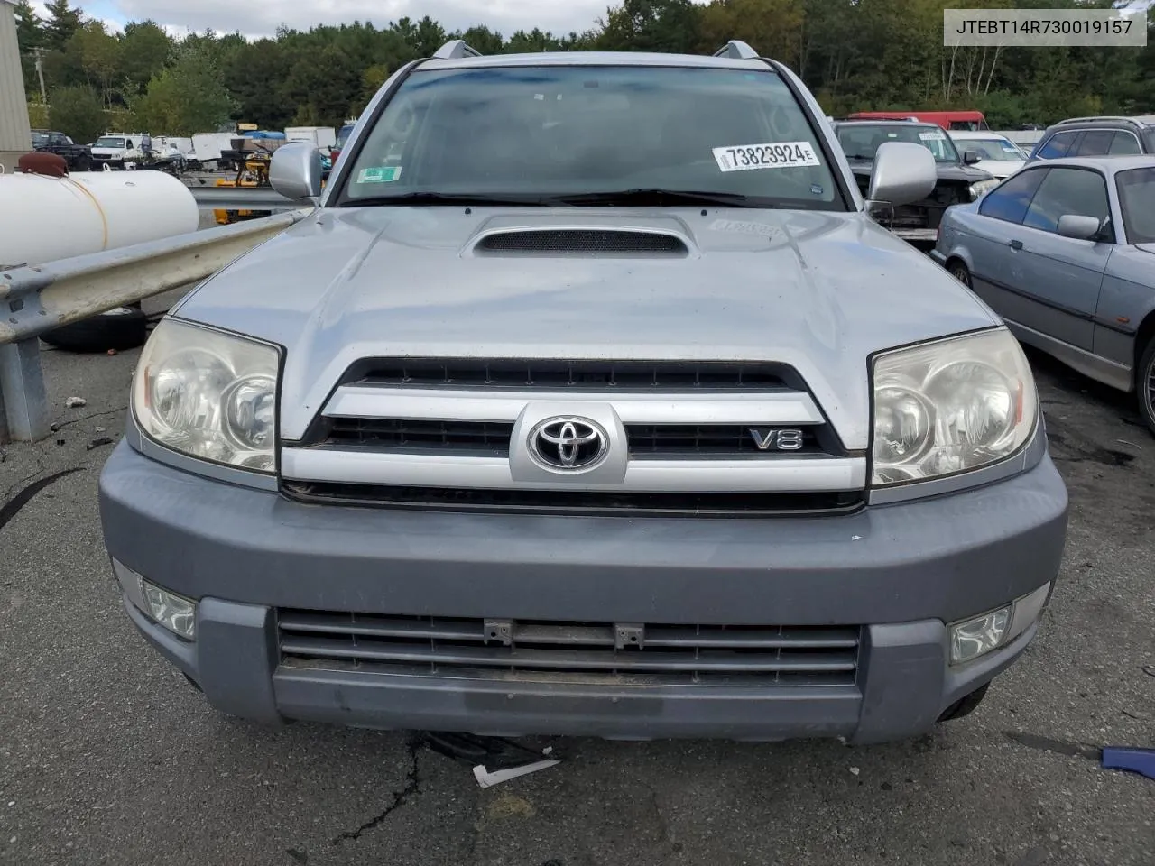 2003 Toyota 4Runner Sr5 VIN: JTEBT14R730019157 Lot: 73823924