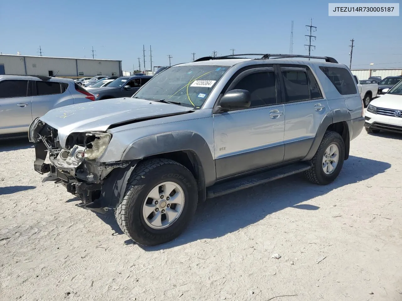 2003 Toyota 4Runner Sr5 VIN: JTEZU14R730005187 Lot: 74056364