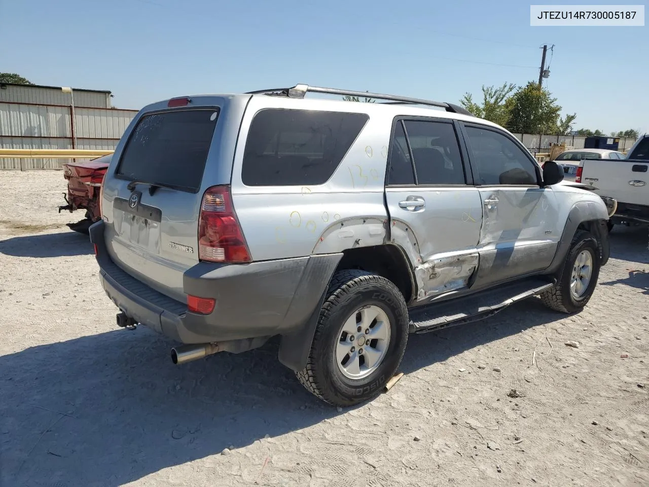 2003 Toyota 4Runner Sr5 VIN: JTEZU14R730005187 Lot: 74056364