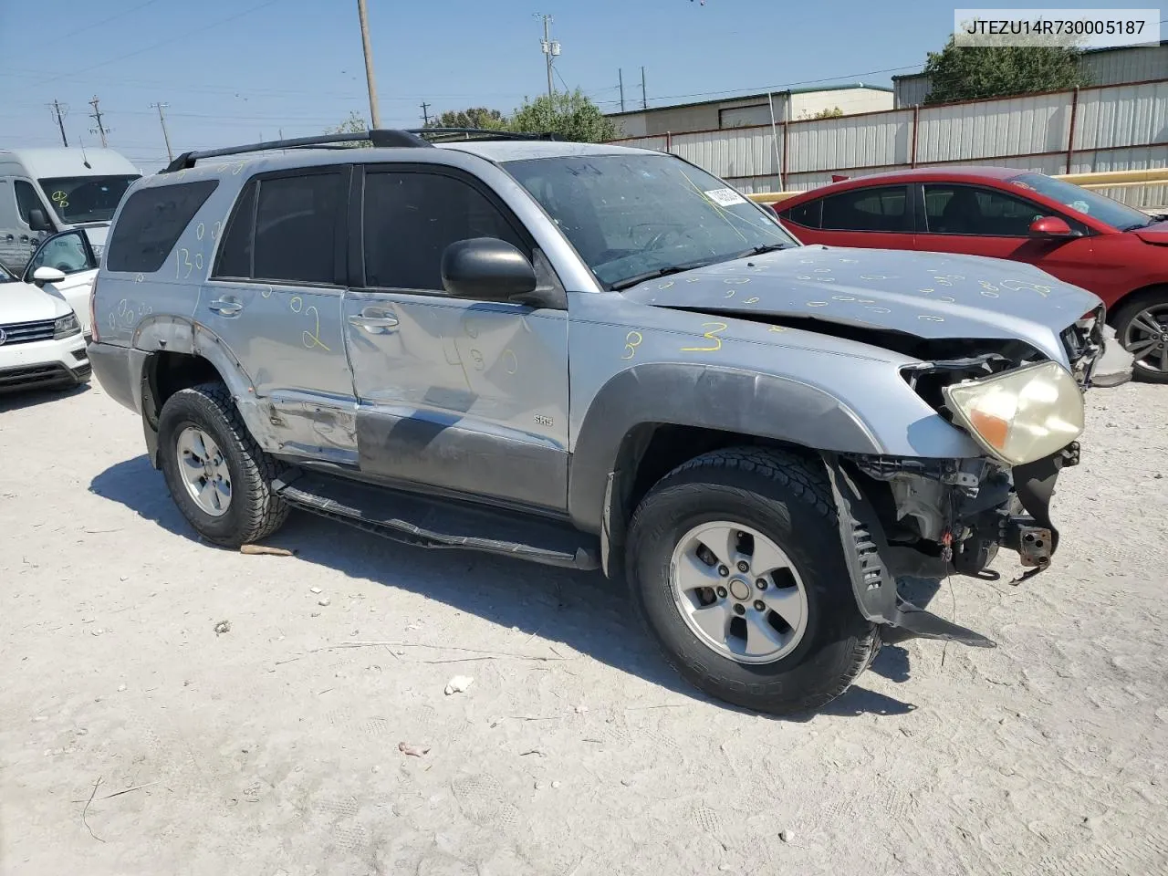 2003 Toyota 4Runner Sr5 VIN: JTEZU14R730005187 Lot: 74056364