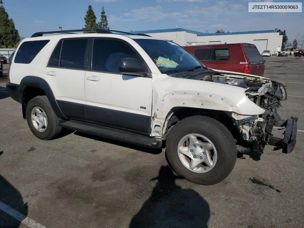 2003 Toyota 4Runner Sr5 VIN: JTEZT14R530009063 Lot: 74122274