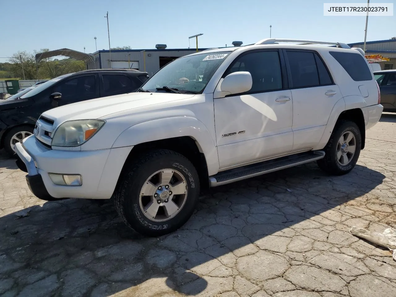 2003 Toyota 4Runner Limited VIN: JTEBT17R230023791 Lot: 74262344