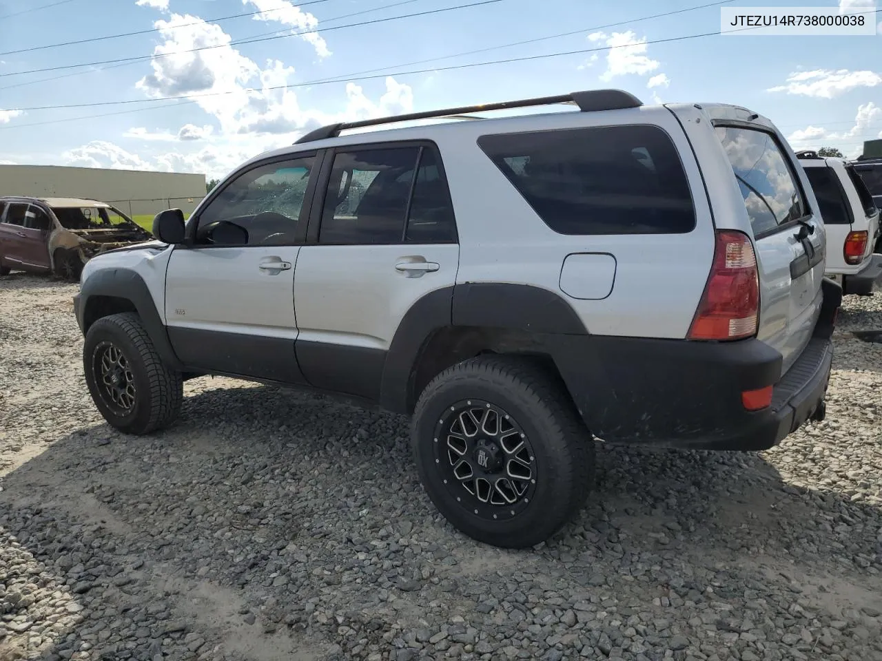 2003 Toyota 4Runner Sr5 VIN: JTEZU14R738000038 Lot: 74391864