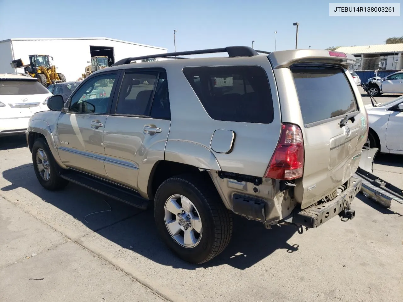 2003 Toyota 4Runner Sr5 VIN: JTEBU14R138003261 Lot: 74634764