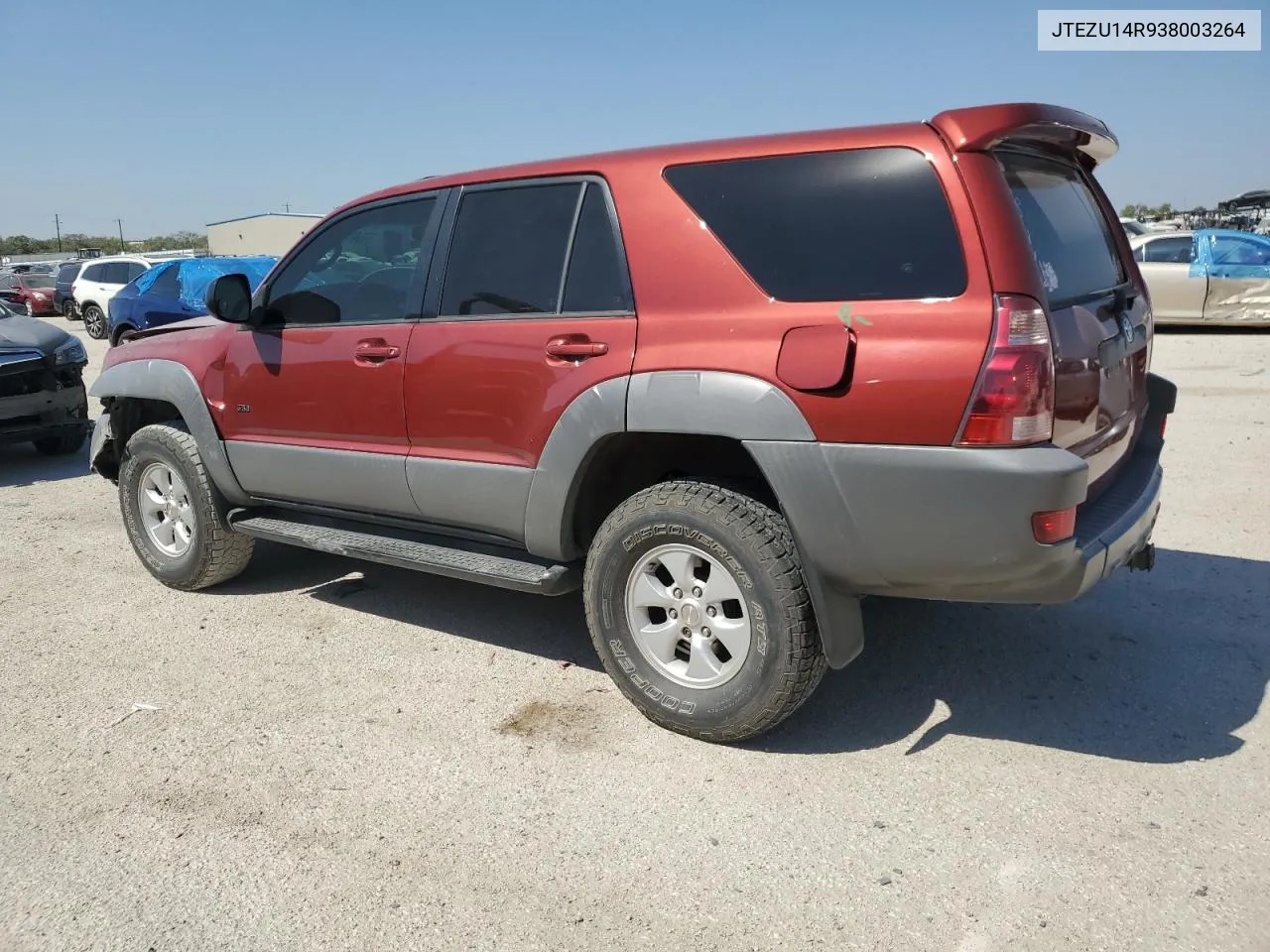 2003 Toyota 4Runner Sr5 VIN: JTEZU14R938003264 Lot: 75415004