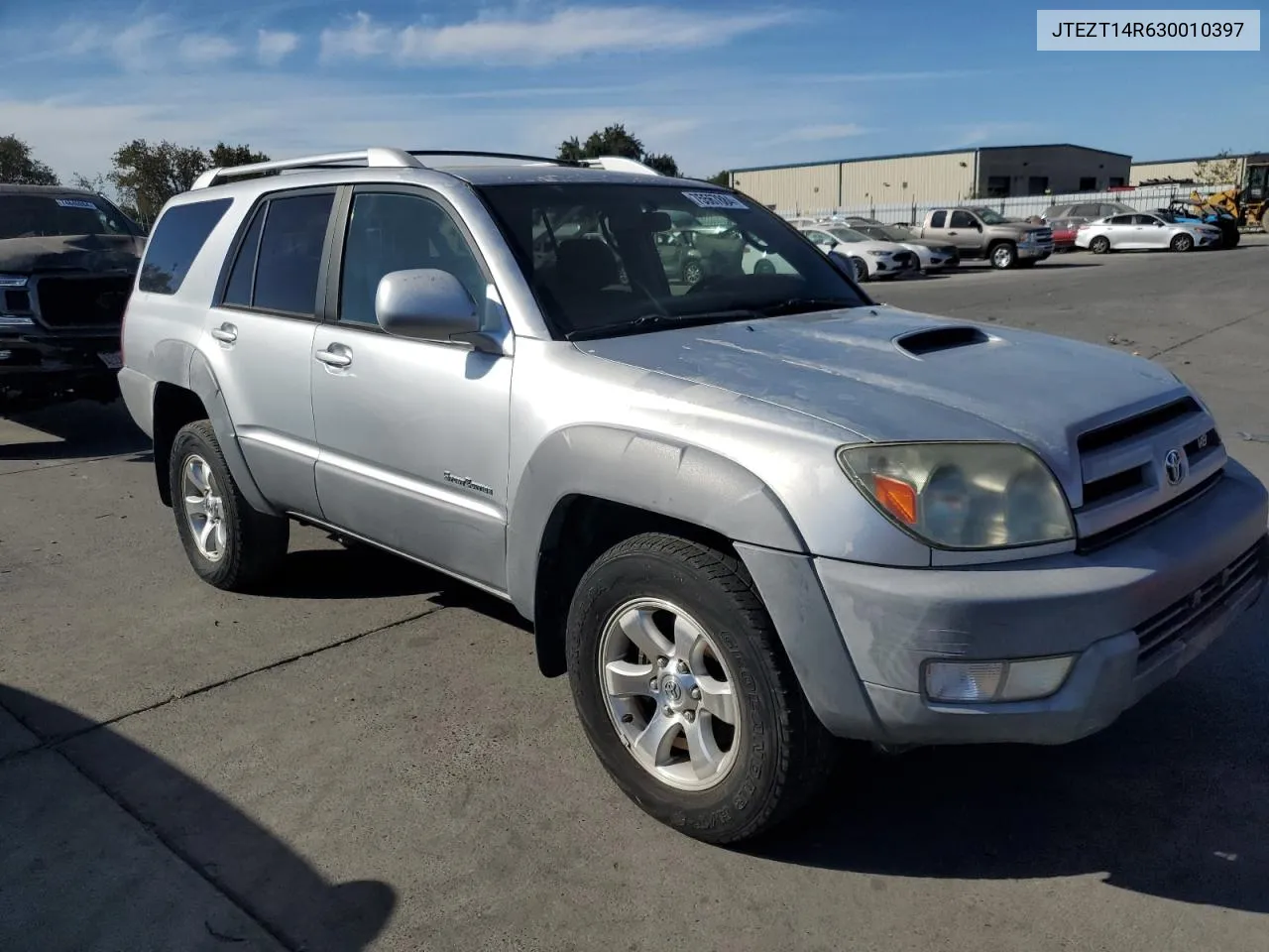 2003 Toyota 4Runner Sr5 VIN: JTEZT14R630010397 Lot: 75567884