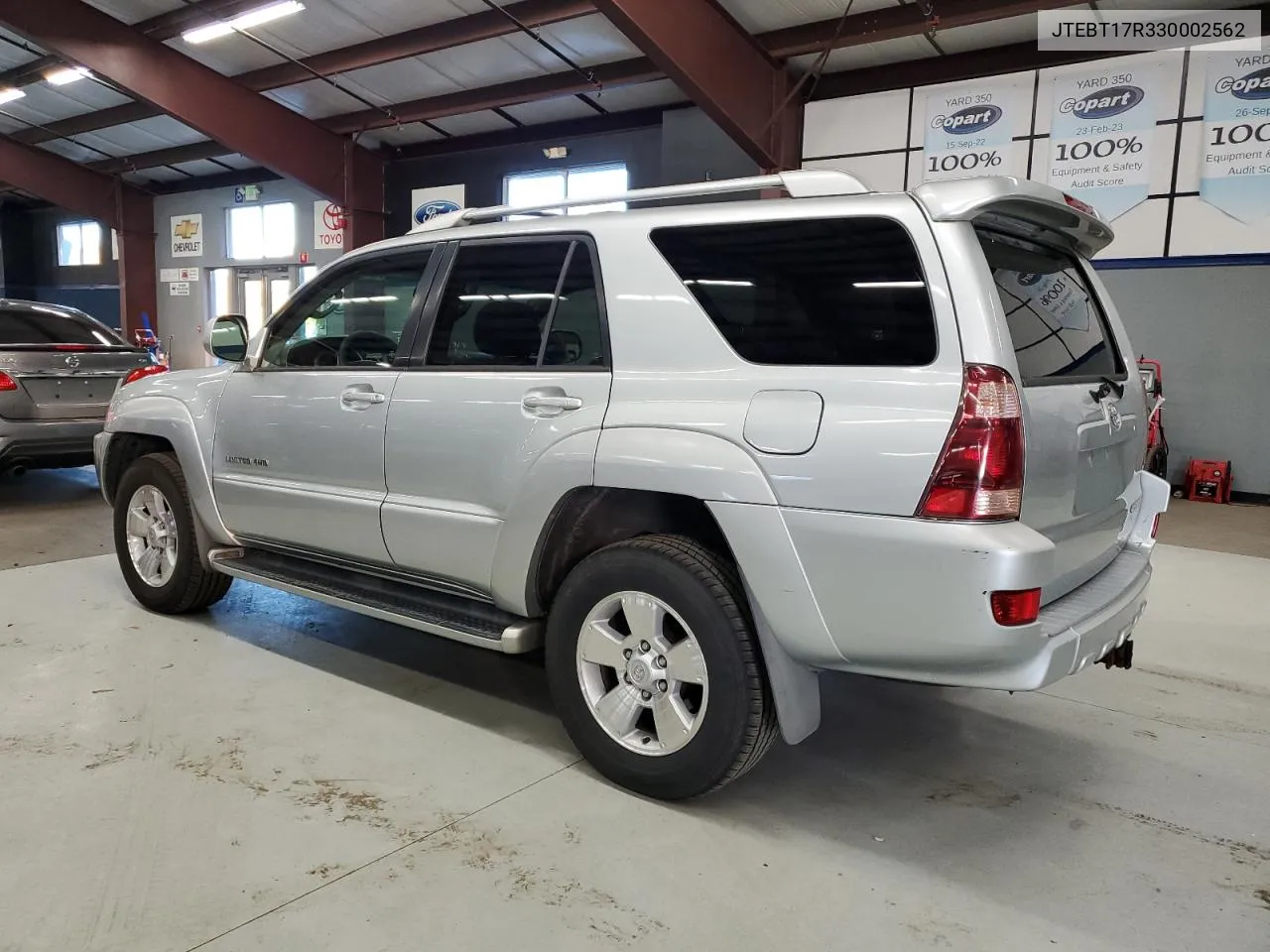 2003 Toyota 4Runner Limited VIN: JTEBT17R330002562 Lot: 75668054