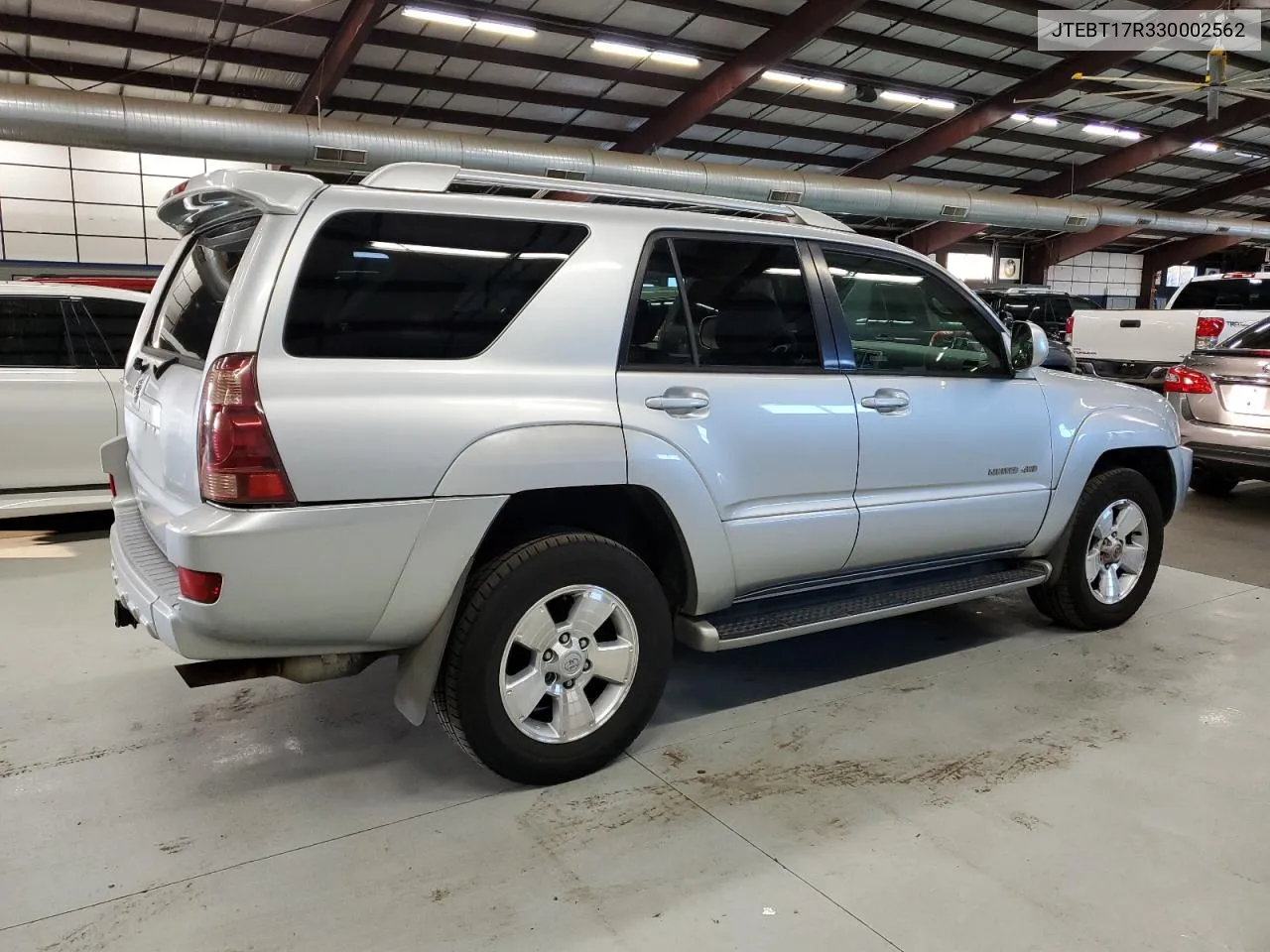 2003 Toyota 4Runner Limited VIN: JTEBT17R330002562 Lot: 75668054