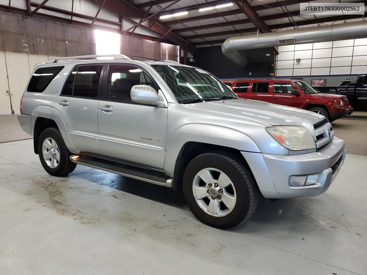 2003 Toyota 4Runner Limited VIN: JTEBT17R330002562 Lot: 75668054