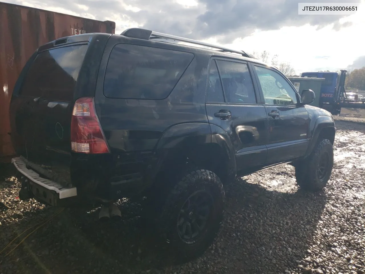 2003 Toyota 4Runner Limited VIN: JTEZU17R630006651 Lot: 78591194