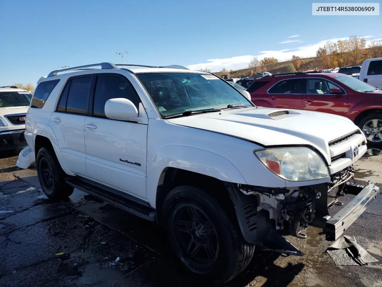 2003 Toyota 4Runner Sr5 VIN: JTEBT14R538006909 Lot: 78936134