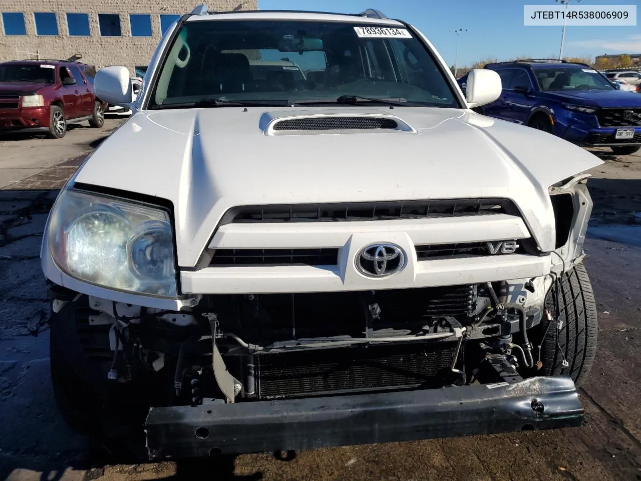 2003 Toyota 4Runner Sr5 VIN: JTEBT14R538006909 Lot: 78936134