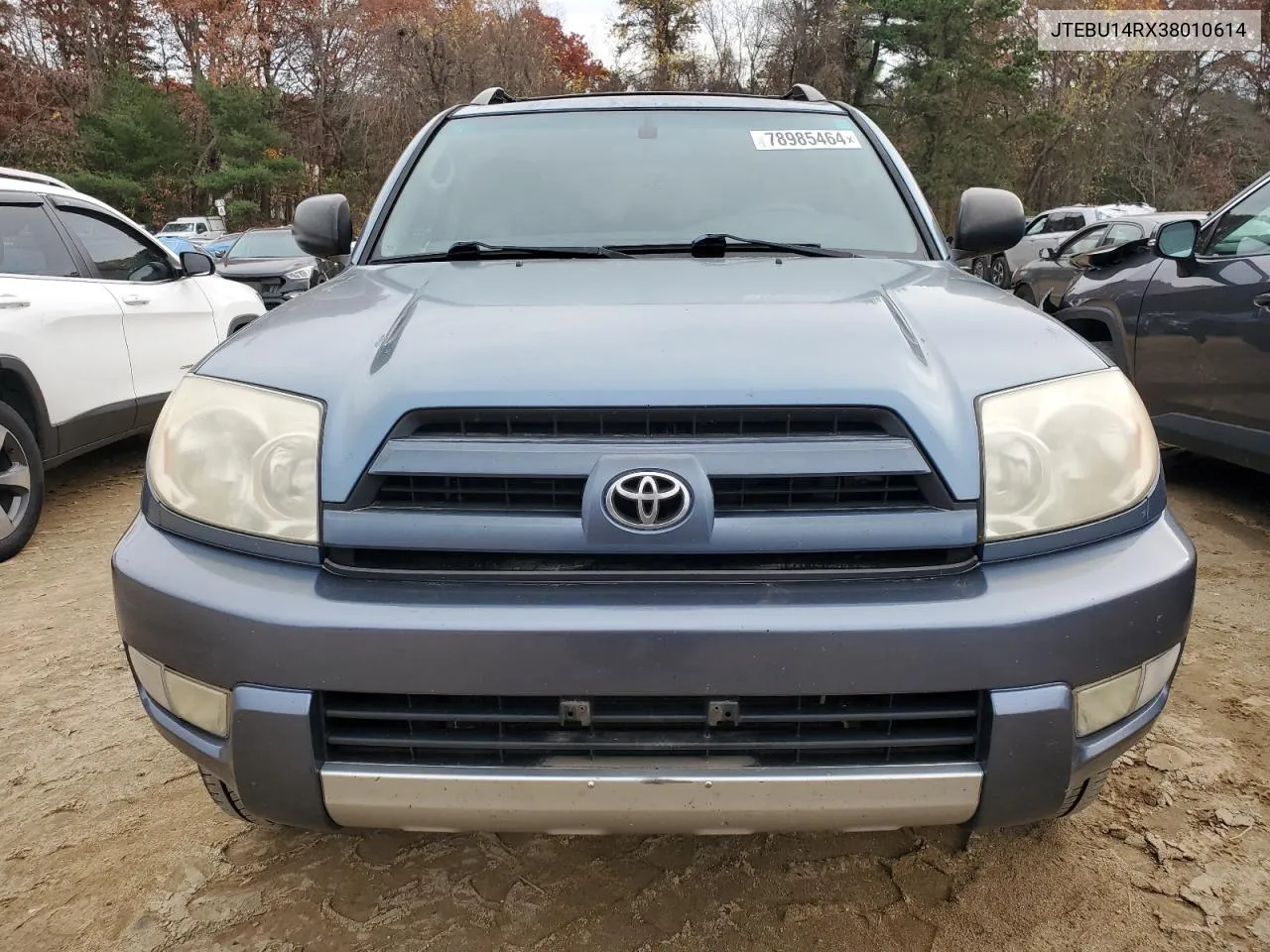 2003 Toyota 4Runner Sr5 VIN: JTEBU14RX38010614 Lot: 78985464