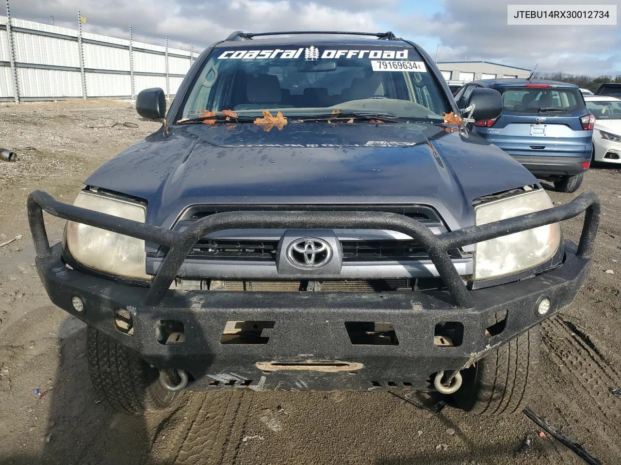 2003 Toyota 4Runner Sr5 VIN: JTEBU14RX30012734 Lot: 79169634