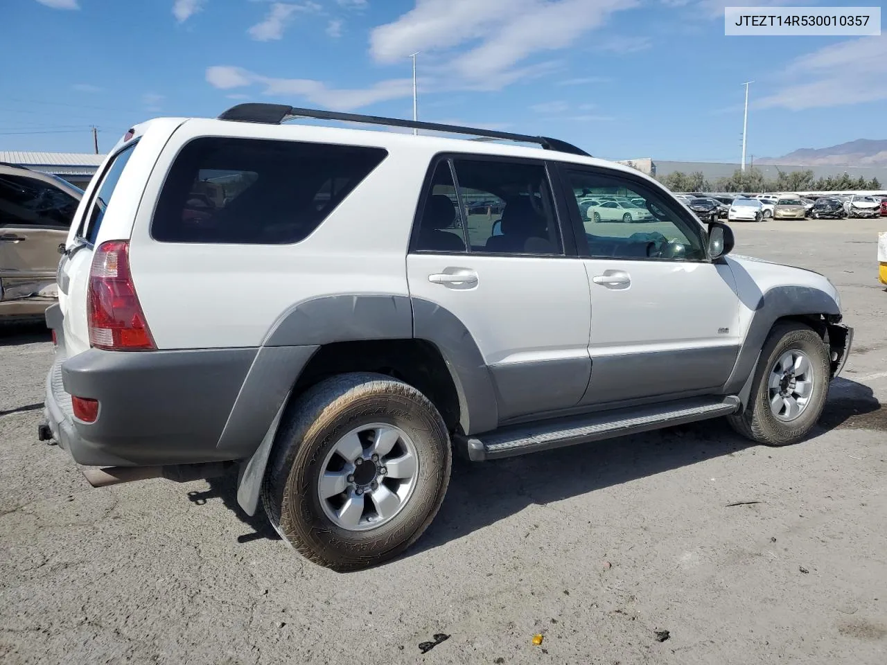 2003 Toyota 4Runner Sr5 VIN: JTEZT14R530010357 Lot: 79234844