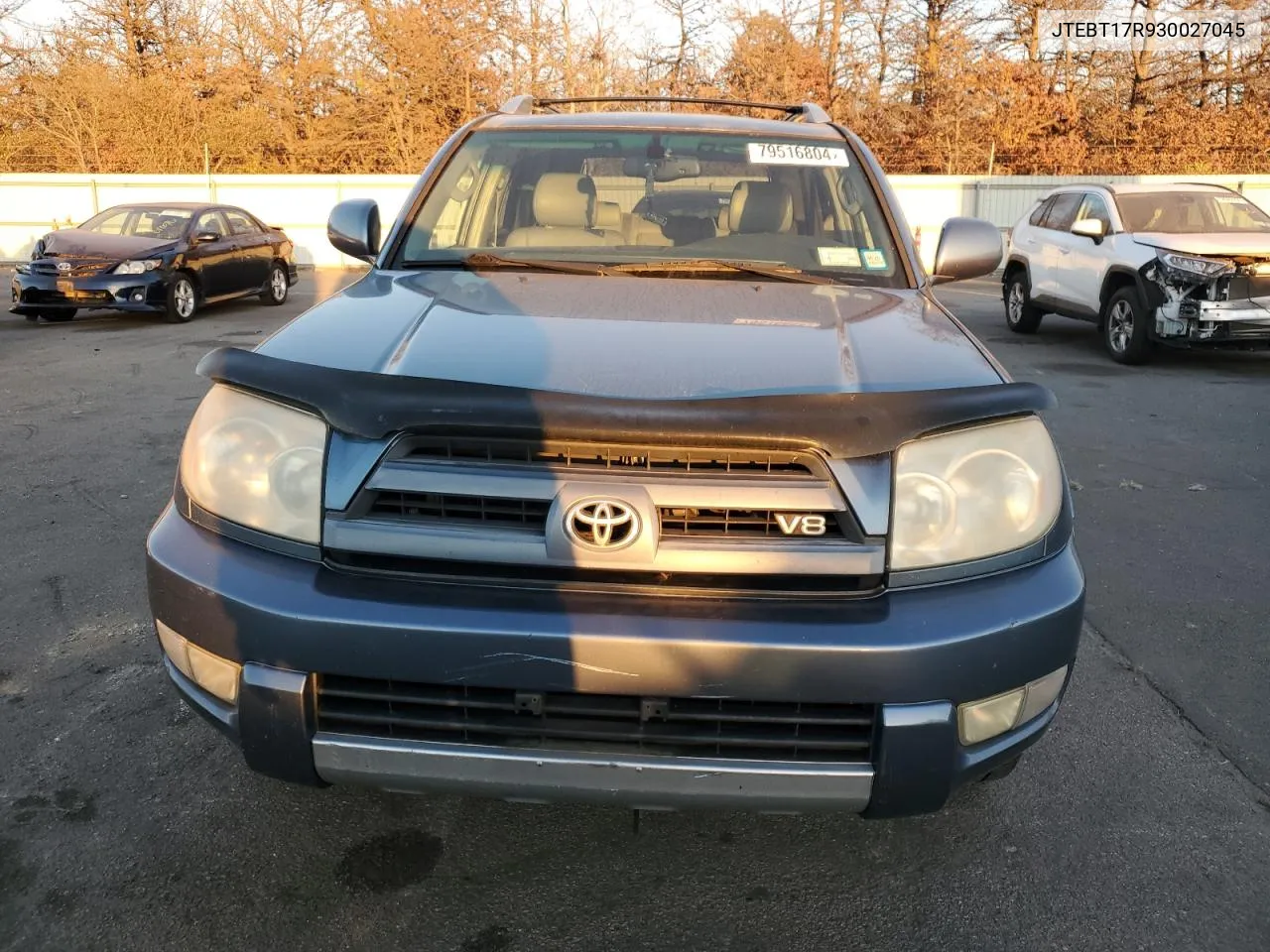 2003 Toyota 4Runner Limited VIN: JTEBT17R930027045 Lot: 79516804