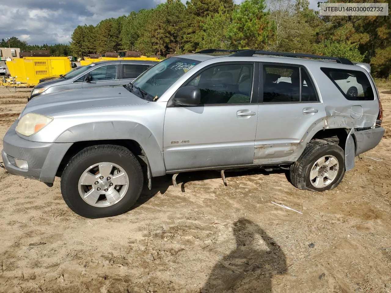 2003 Toyota 4Runner Sr5 VIN: JTEBU14R030002732 Lot: 79708384