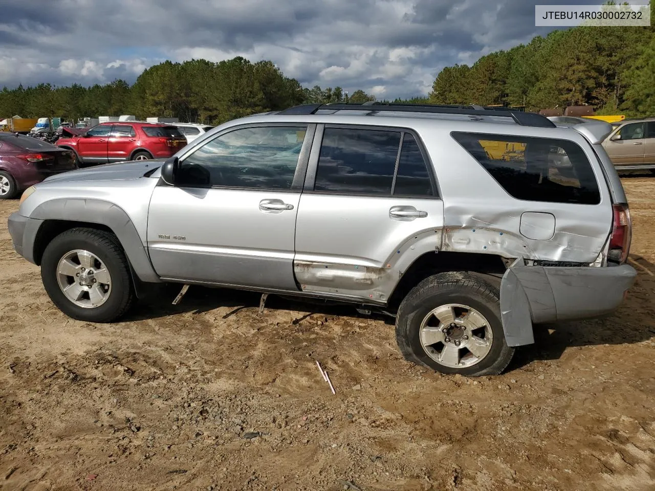 2003 Toyota 4Runner Sr5 VIN: JTEBU14R030002732 Lot: 79708384