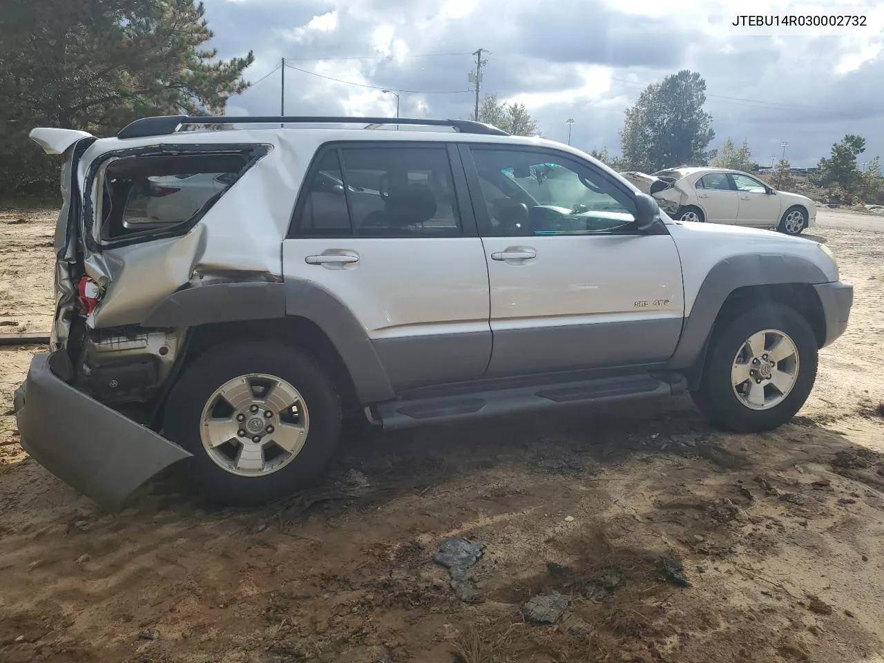 2003 Toyota 4Runner Sr5 VIN: JTEBU14R030002732 Lot: 79708384