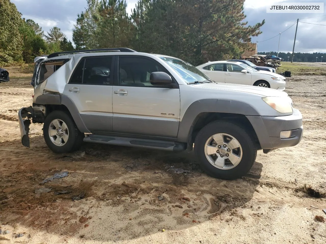 2003 Toyota 4Runner Sr5 VIN: JTEBU14R030002732 Lot: 79708384