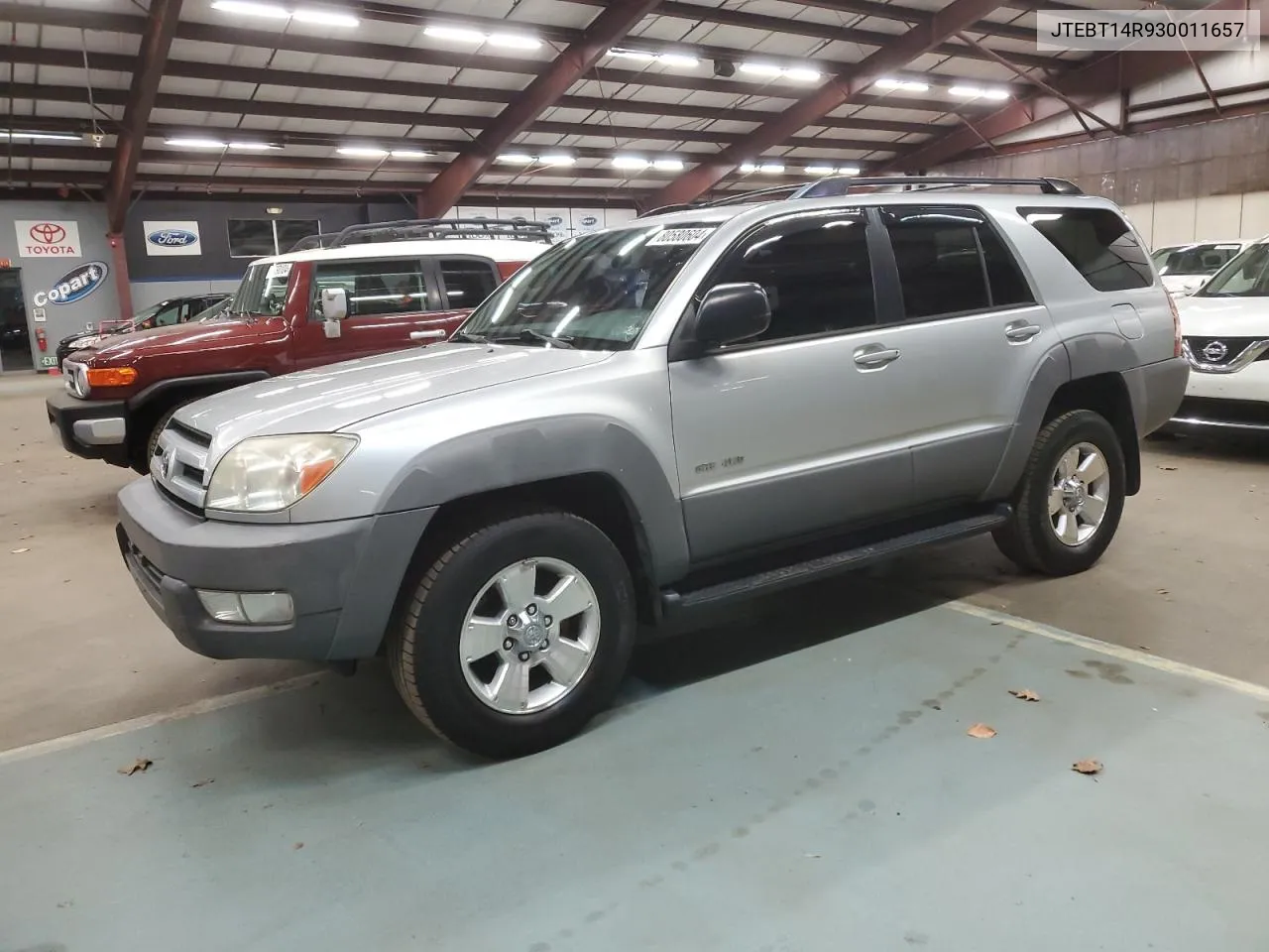 2003 Toyota 4Runner Sr5 VIN: JTEBT14R930011657 Lot: 80580604