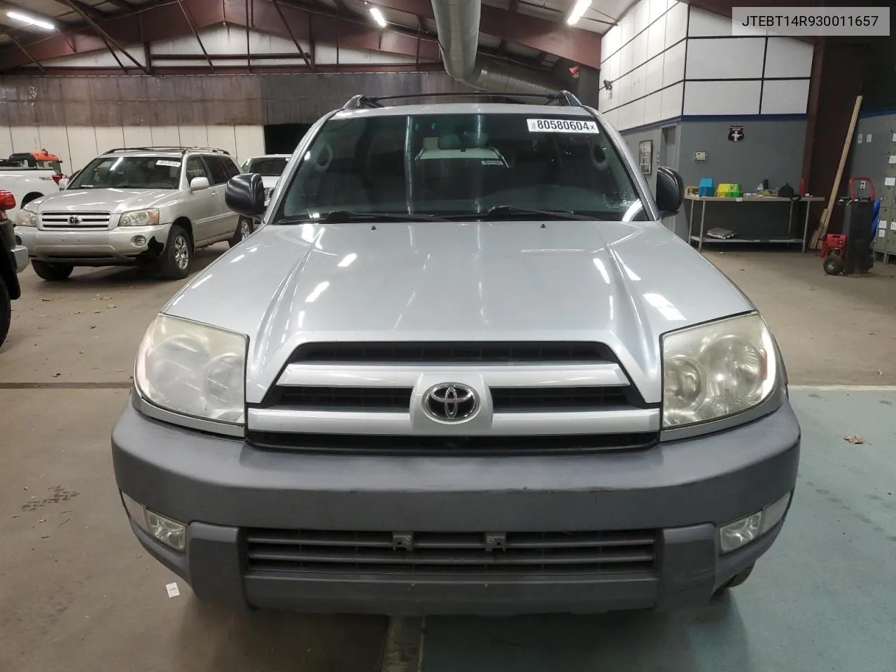 2003 Toyota 4Runner Sr5 VIN: JTEBT14R930011657 Lot: 80580604