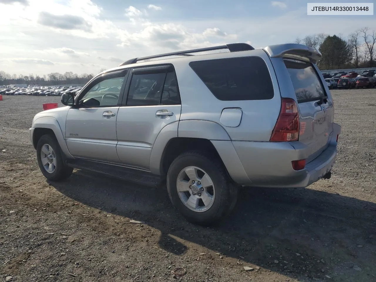 2003 Toyota 4Runner Sr5 VIN: JTEBU14R330013448 Lot: 81229604