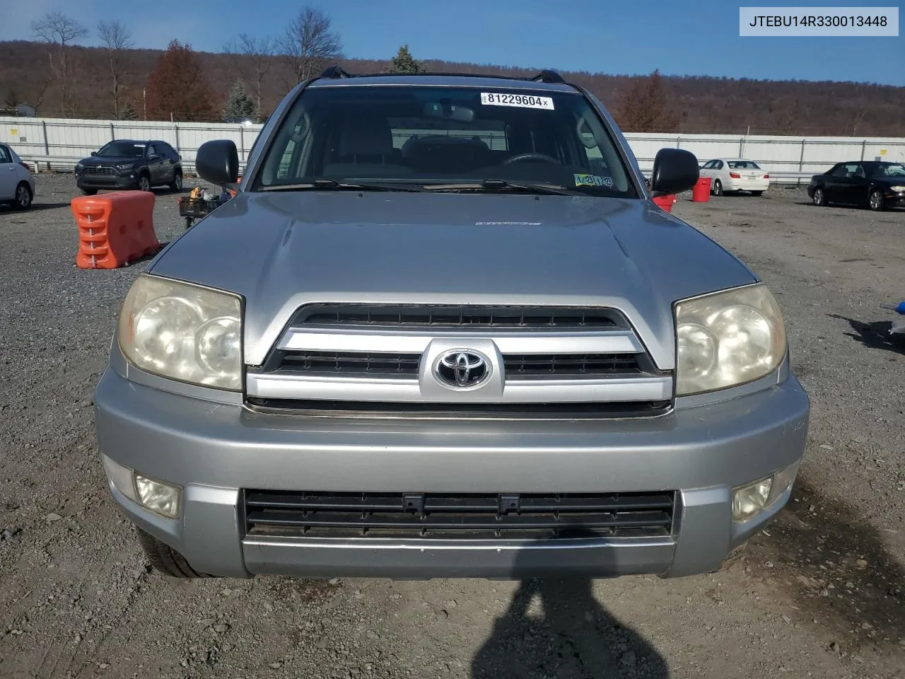 2003 Toyota 4Runner Sr5 VIN: JTEBU14R330013448 Lot: 81229604