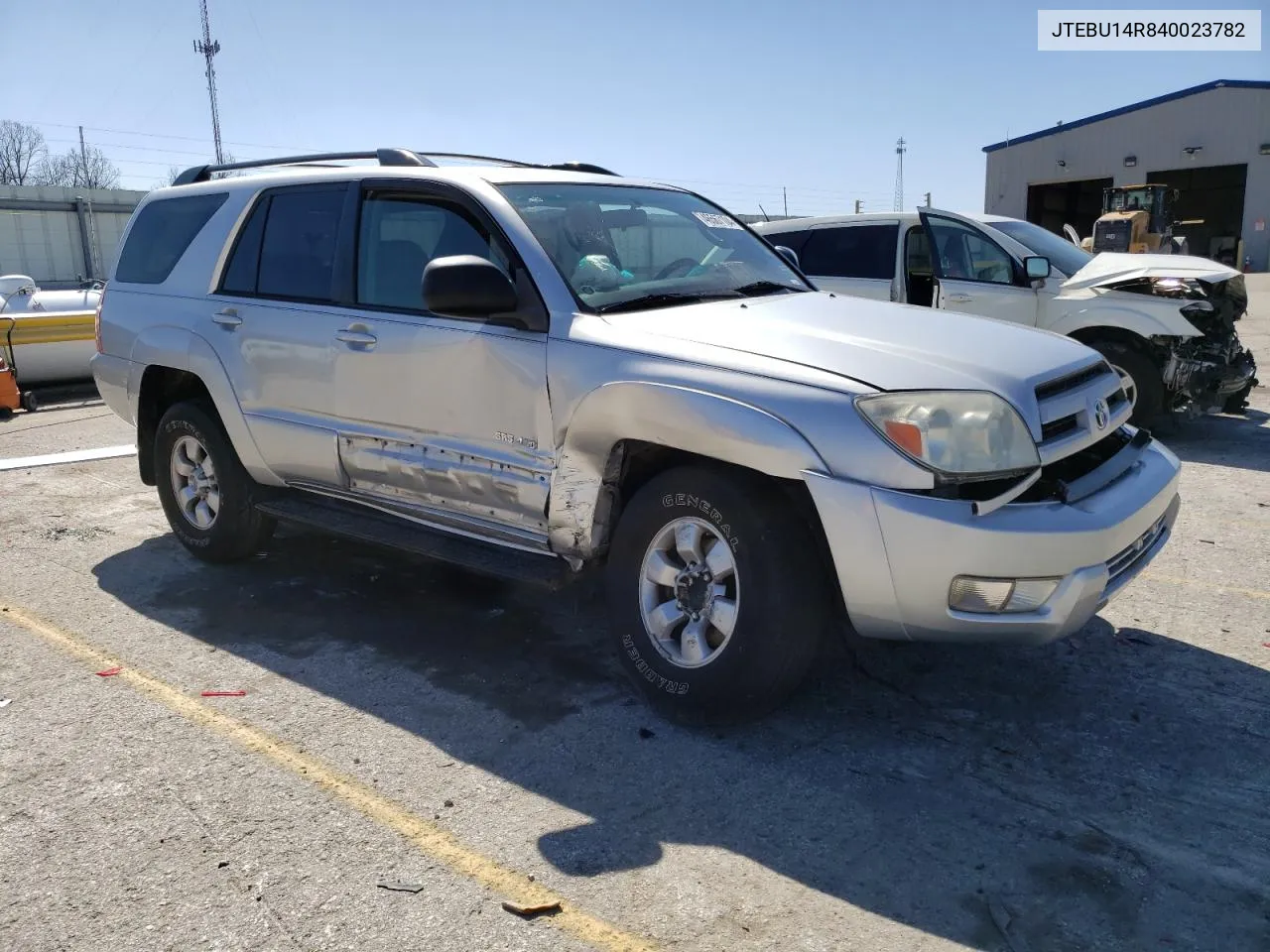 2004 Toyota 4Runner Sr5 VIN: JTEBU14R840023782 Lot: 46567104