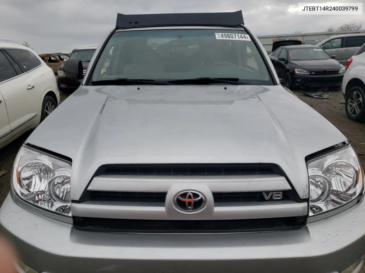 2004 Toyota 4Runner Sr5 VIN: JTEBT14R240039799 Lot: 49807144