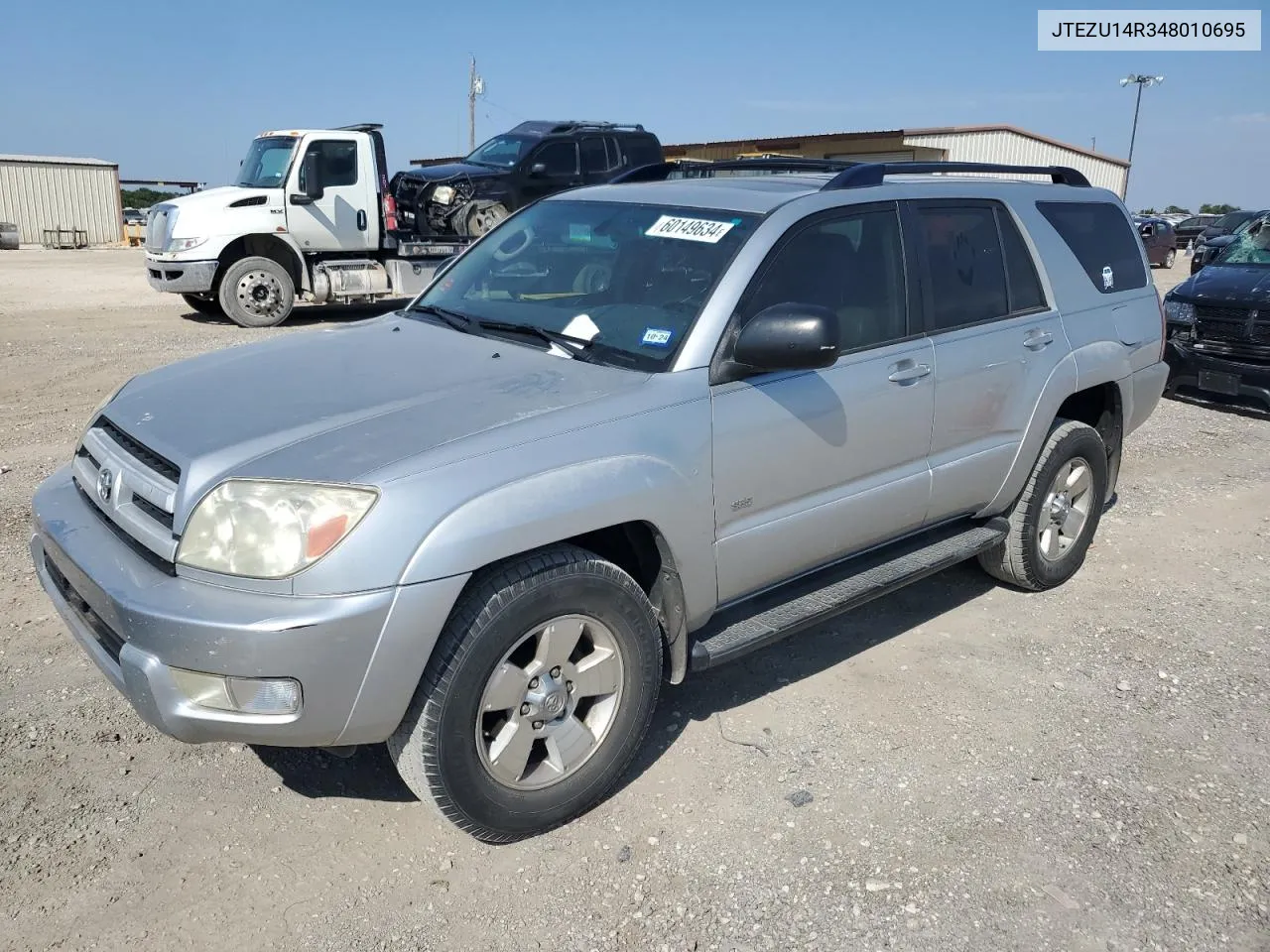 2004 Toyota 4Runner Sr5 VIN: JTEZU14R348010695 Lot: 60149634