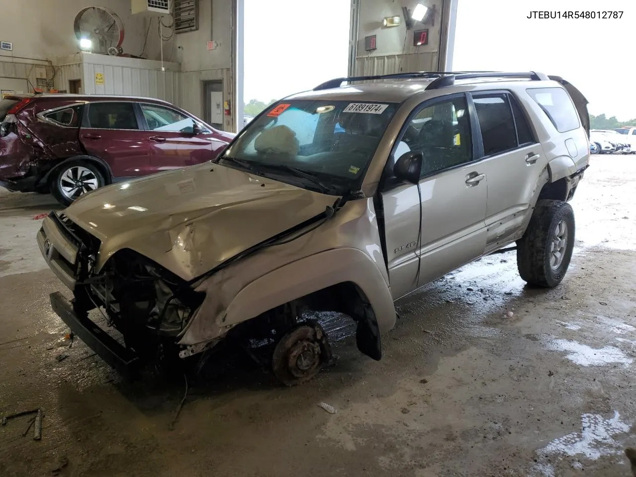 2004 Toyota 4Runner Sr5 VIN: JTEBU14R548012787 Lot: 61891974