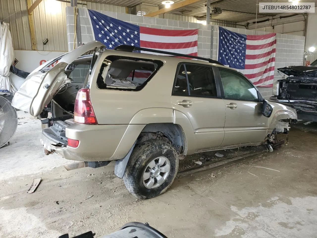 2004 Toyota 4Runner Sr5 VIN: JTEBU14R548012787 Lot: 61891974