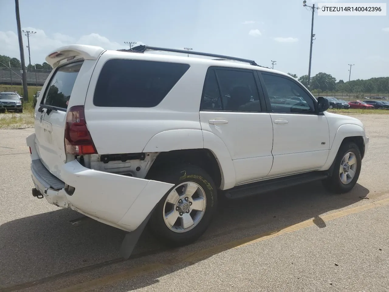 2004 Toyota 4Runner Sr5 VIN: JTEZU14R140042396 Lot: 65584794