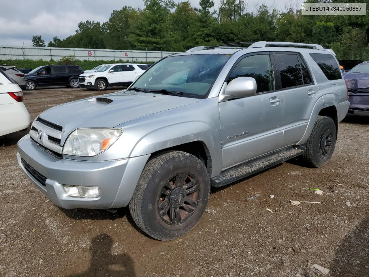 2004 Toyota 4Runner Sr5 VIN: JTEBU14R340050887 Lot: 68911264