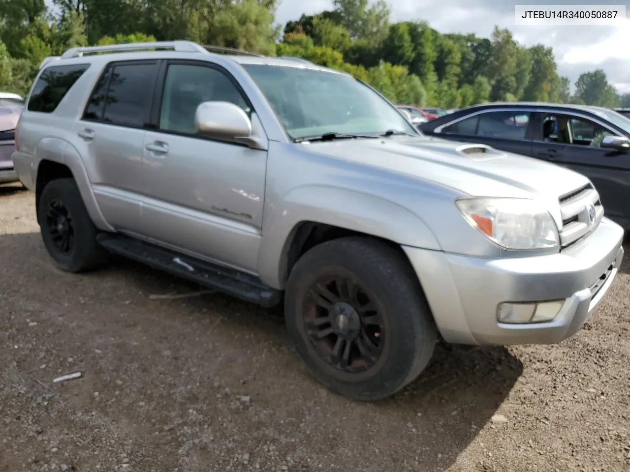 2004 Toyota 4Runner Sr5 VIN: JTEBU14R340050887 Lot: 68911264