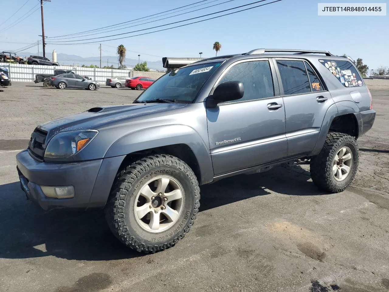 2004 Toyota 4Runner Sr5 VIN: JTEBT14R848014455 Lot: 68924654